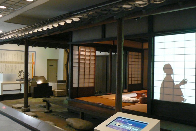 療養の為、52日間にわたり夏目漱石と同居した「愚陀佛庵」の復元。