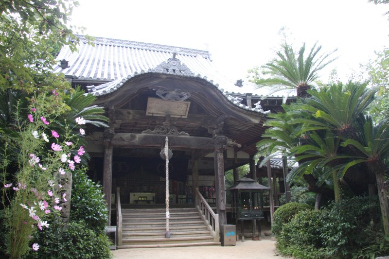 浄瑠璃寺の本堂の周りは神々しい雰囲気が漂い、参拝すれば身も心も洗われ初心にかえる事ができる。