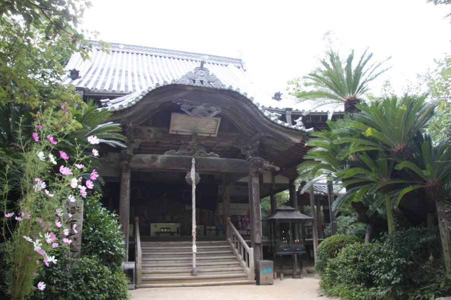 浄瑠璃寺の本堂の周りは神々しい雰囲気が漂い、参拝すれば身も心も洗われ初心にかえる事ができる。