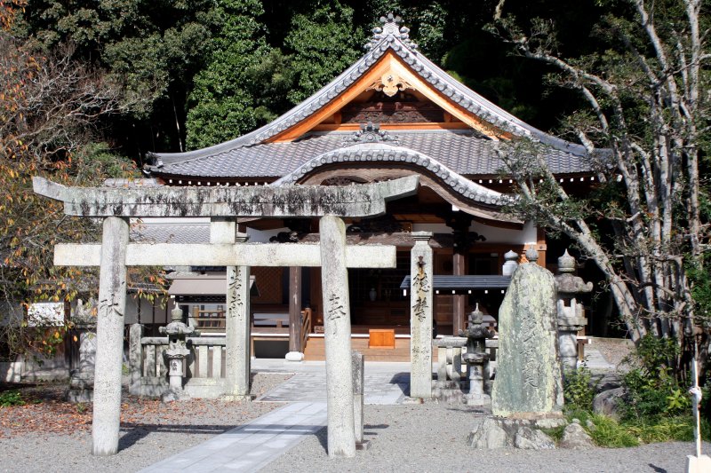 四代将軍・徳川家綱の念持仏三体の中の一つである歓喜天が祀られている聖天堂。