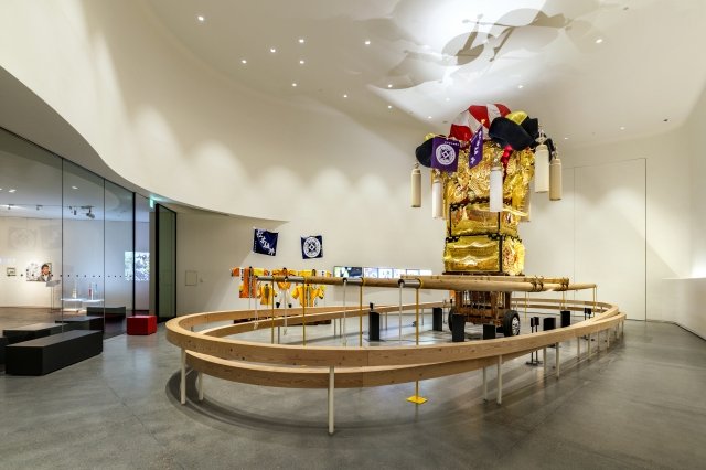 新居浜の誇りである太鼓台の実物を展示している太鼓台ミュージアム。