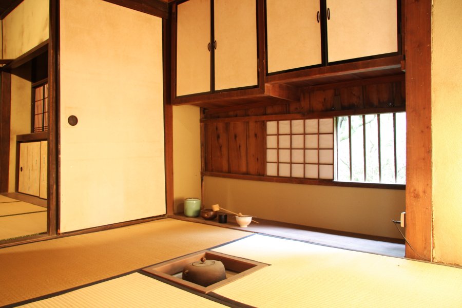 接待をしていたとされる和室も残っており、近藤篤山が過ごしていたときの様子を忠実に再現している。