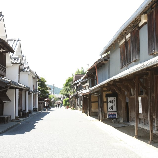 宇和町卯之町の町並み