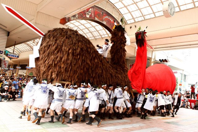 和霊大祭うわじま牛鬼まつり