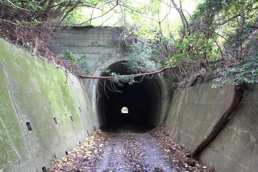 大峠隧道は八幡浜市と伊方町を結ぶ農道の途中に位置する。