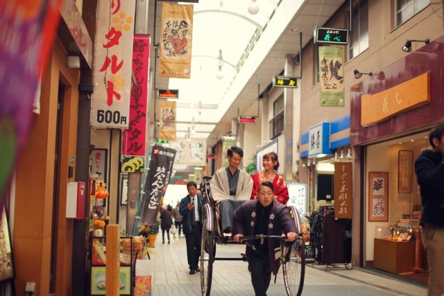 道後散策・道後商店街