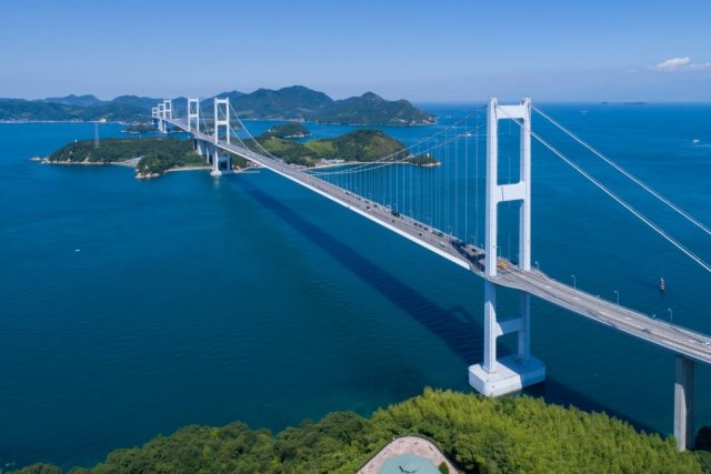 【大定番】しまなみ海道ドライブ5時間コース～松山から尾道へ～ 