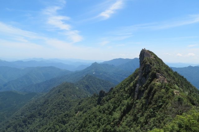 石鎚山（スカイライン終点・土小屋）