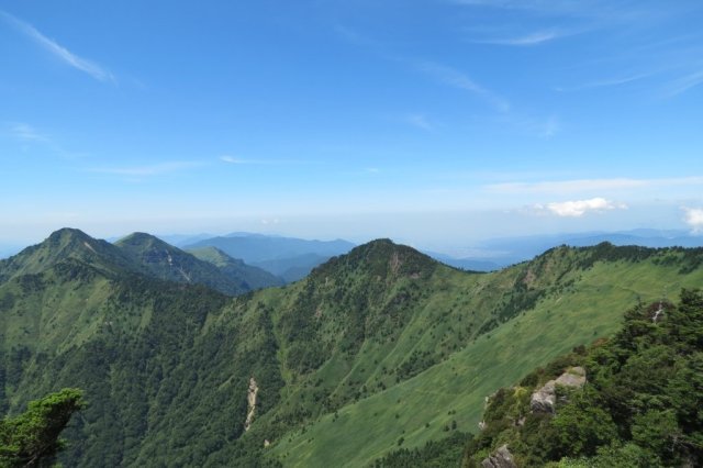 石鎚山（スカイライン終点・土小屋）