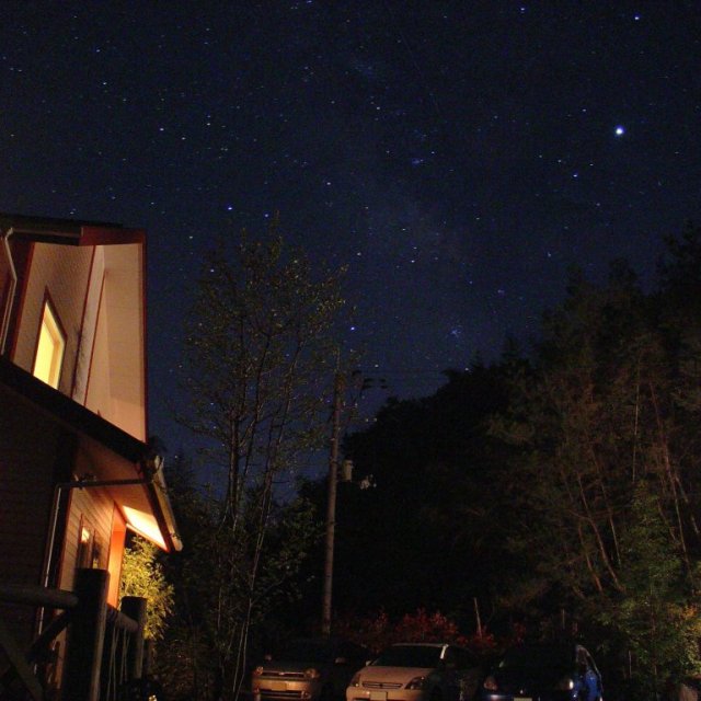 癒しの星空観察