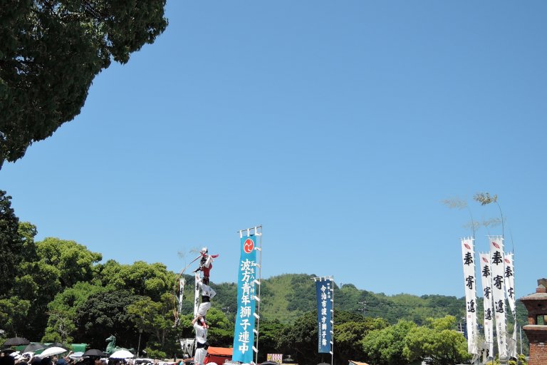 玉生八幡神社の継獅子