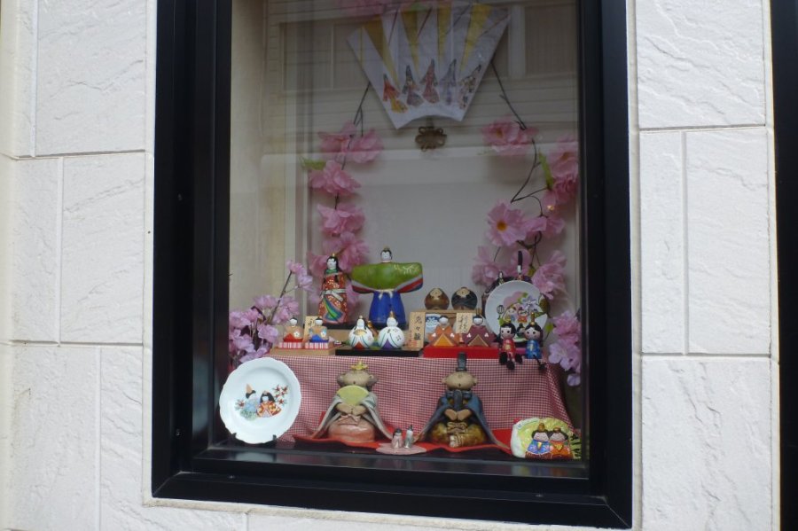 商店街飾り付け