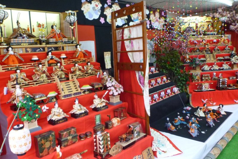 商店街飾り付け(3)