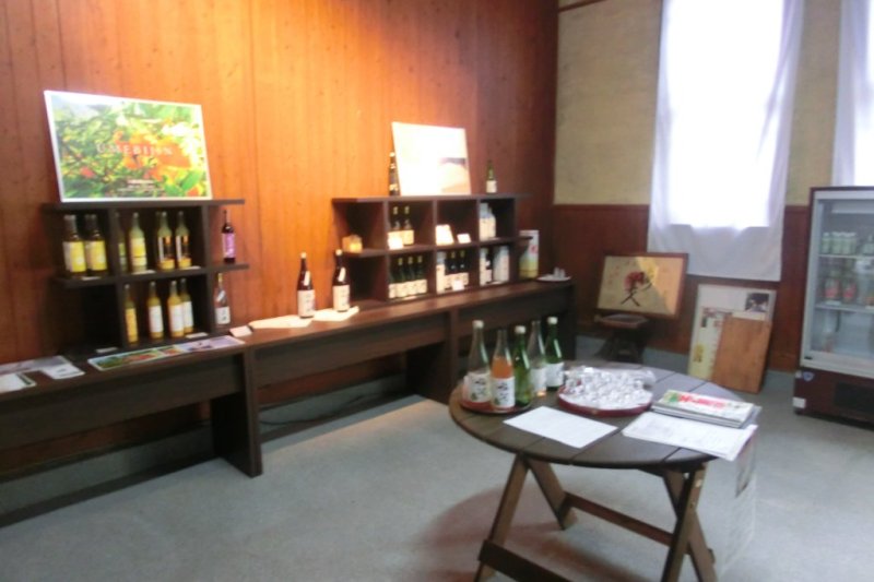 試飲販売スペースがリニューアル