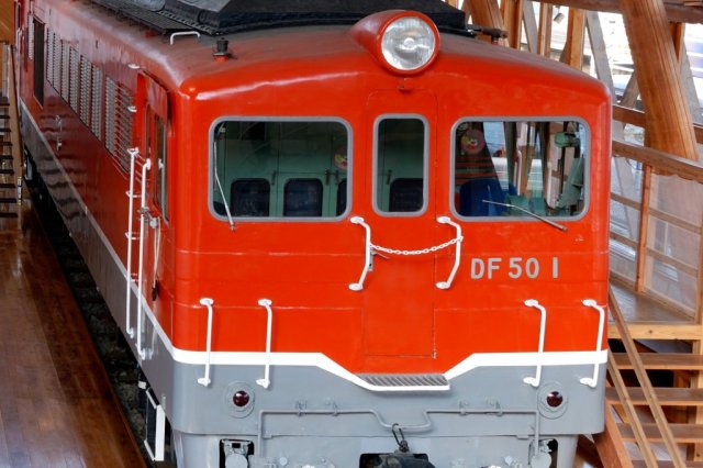四国鉄道文化館　ディーゼル機関車のおそうじ＆勉強会　「DF50ぷらす」