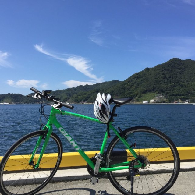レンタサイクルで四国西予ジオパーク巡り