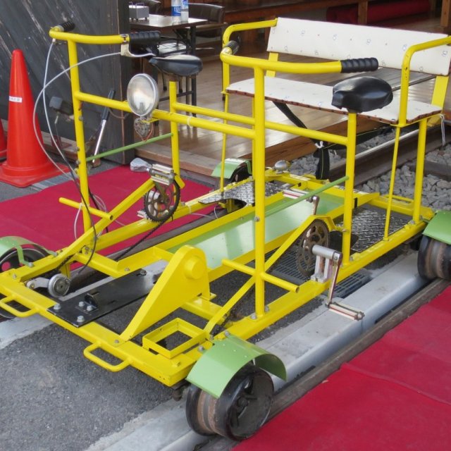 四国鉄道文化館　軌道自転車体験乗車会