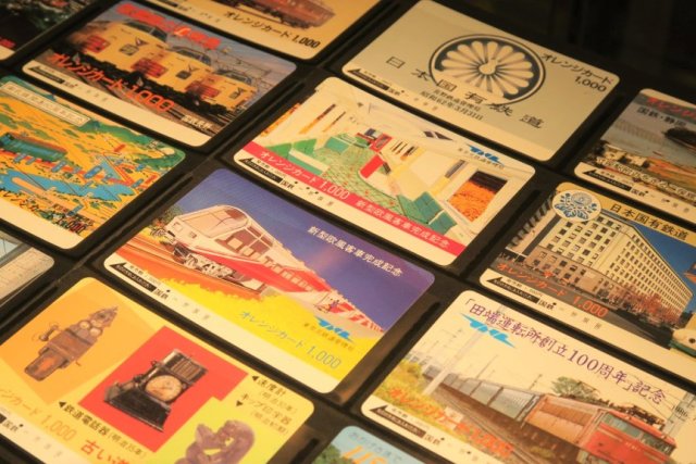 四国鉄道文化館　天野コレクション「JR東日本のオレカ展」