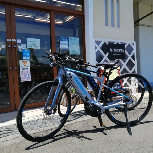 旅の案内所【旅里庵（たびりあん）】レンタサイクルで内子巡り