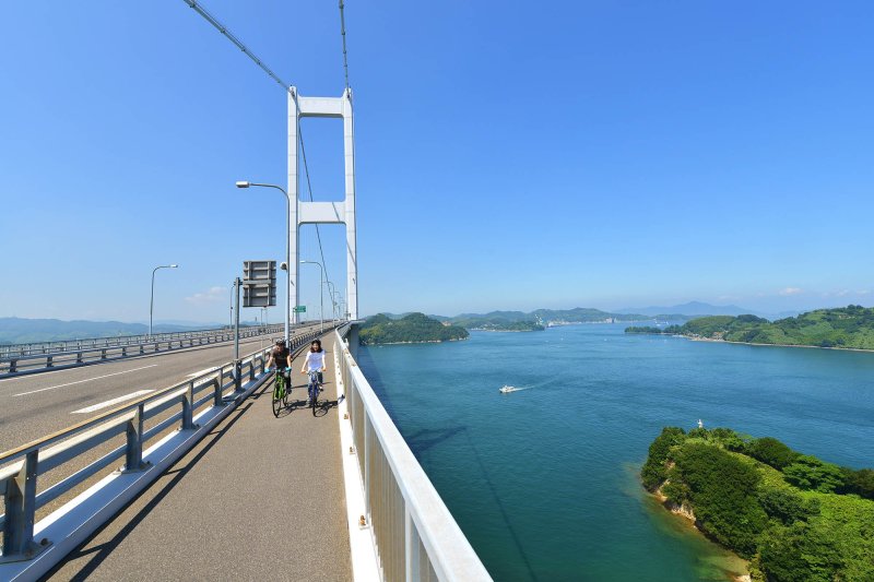 来島海峡大橋サイクリング
