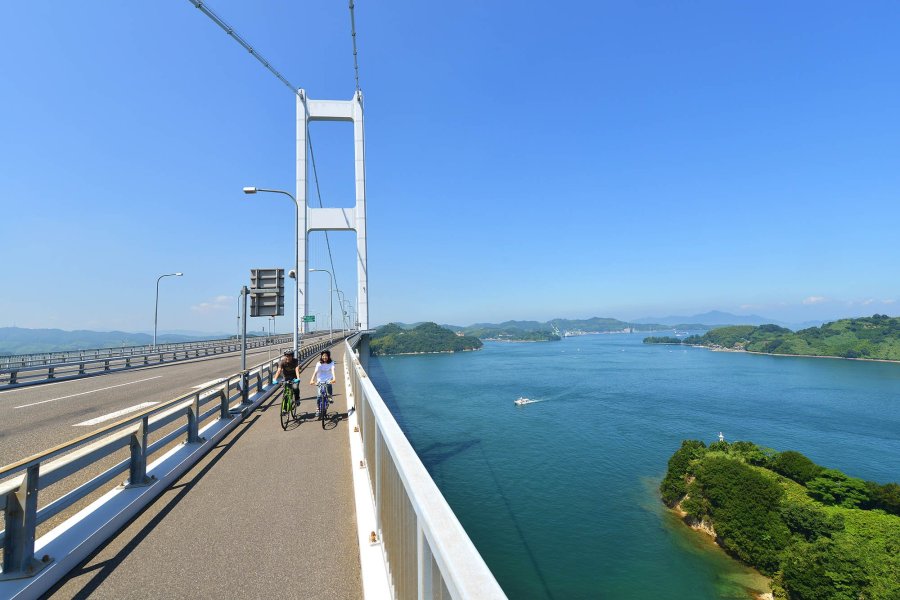 来島海峡大橋サイクリング