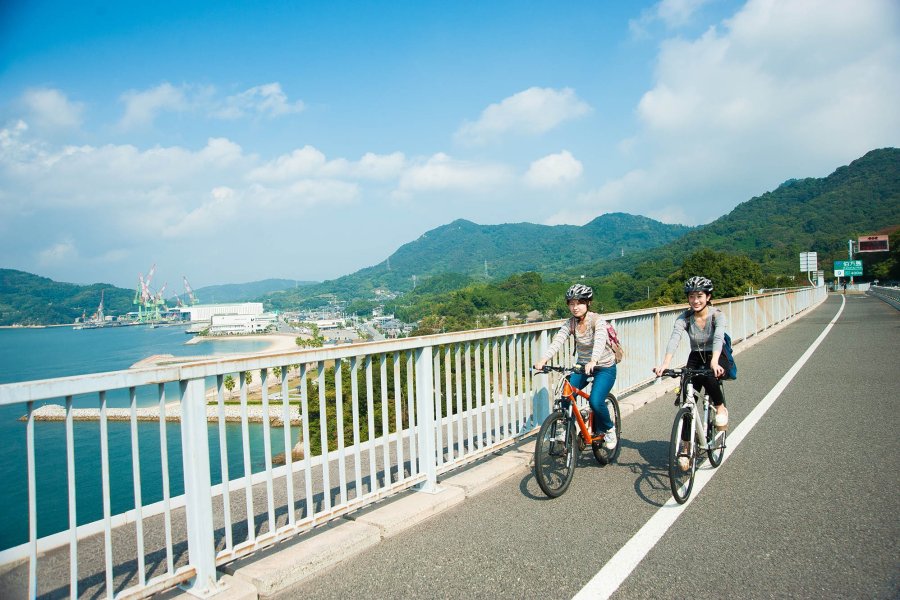 伯方大島大橋サイクリング