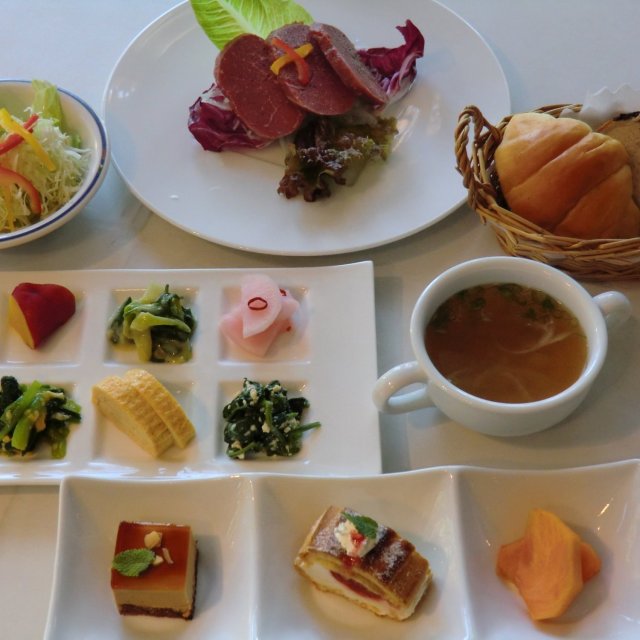 内子産の食材を中心としたメニュー