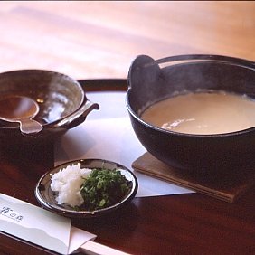 できたてが味わえるおぼろ豆富