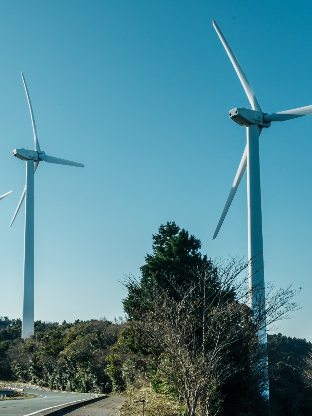 佐田岬半島の風車