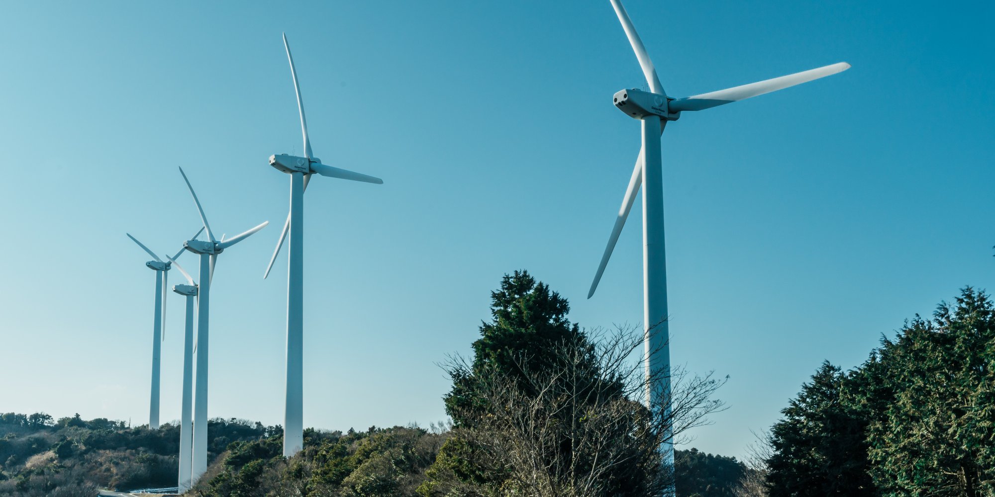 佐田岬半島の風車