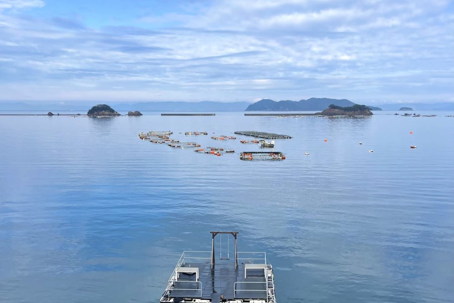 海の上に佇む宿seasideうわかい