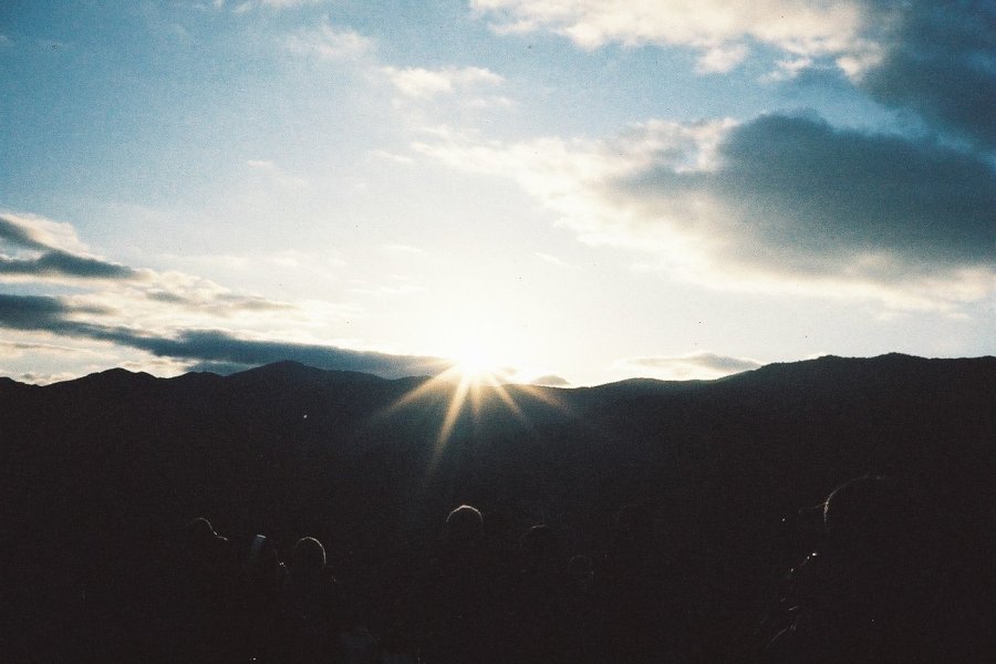 内子・立石の初日の出～心洗われる新年の朝～