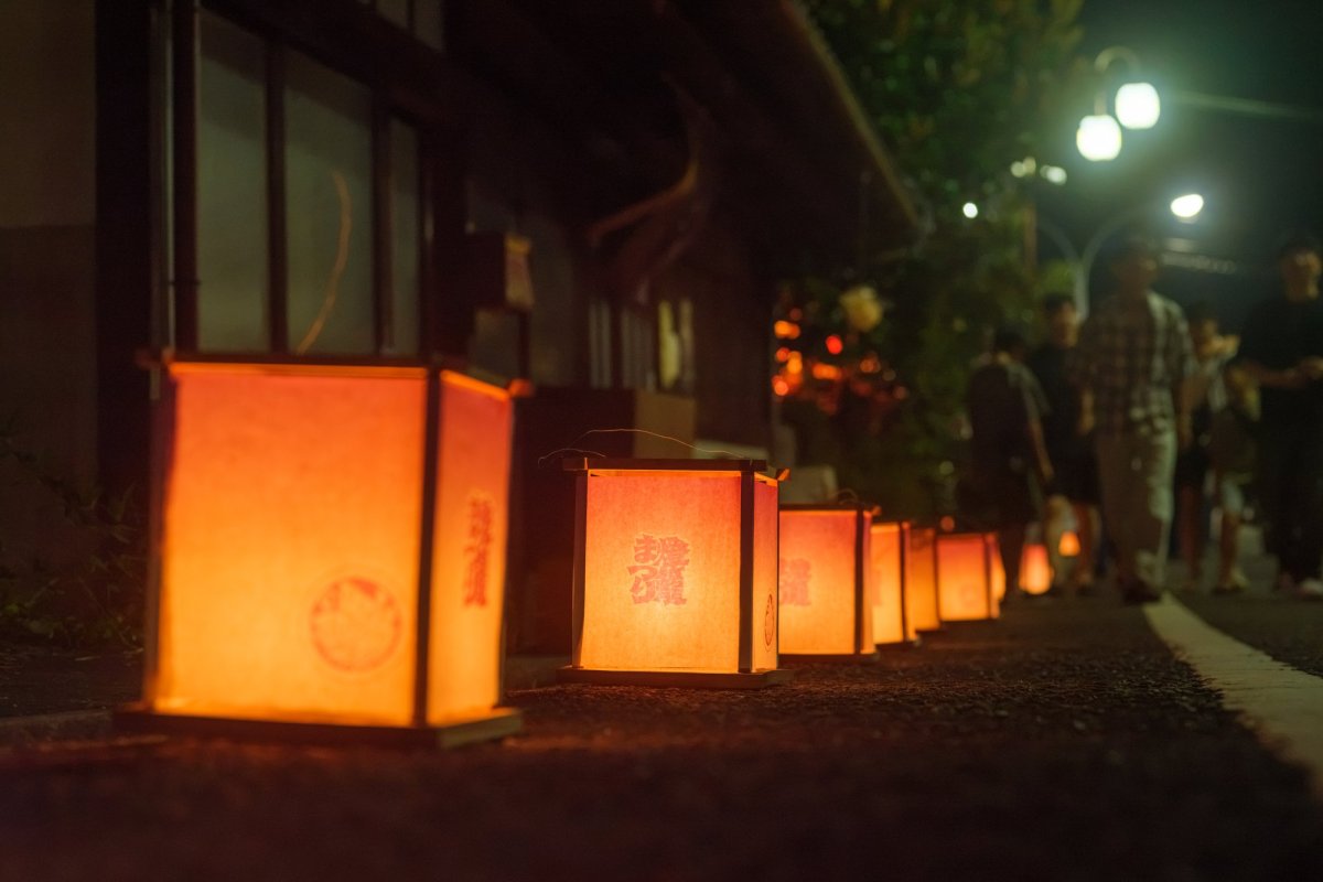 【内子町】幻想的な夏の一夜「小田燈籠まつり」
