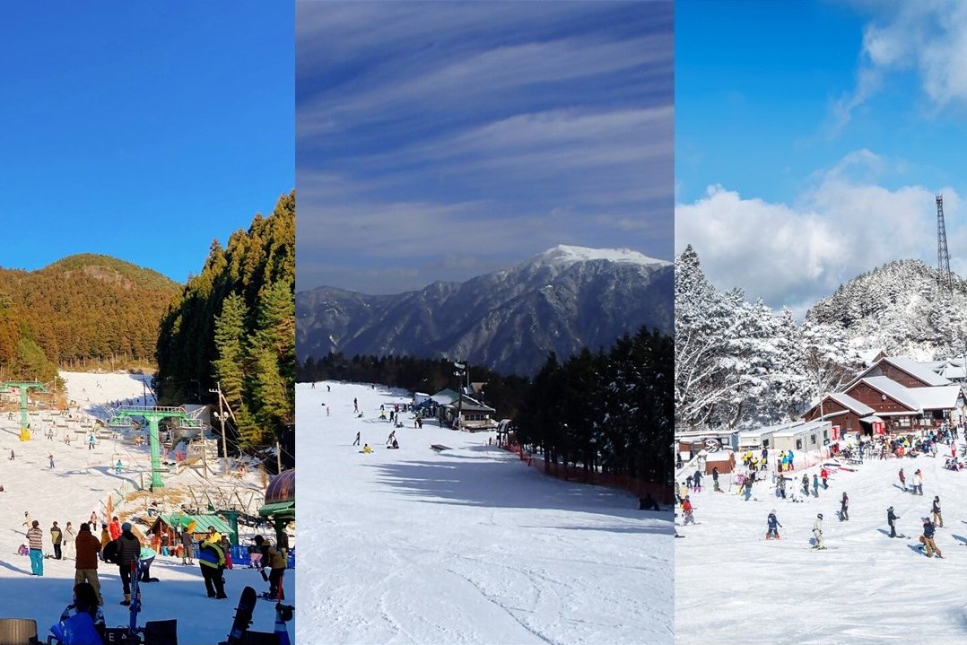 愛媛の３スキー場をご紹介！