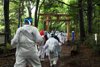 石鎚山お山開き
