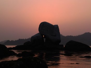 白石の鼻巨石群