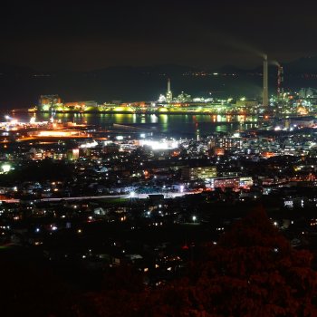 具定展望台からの夜景