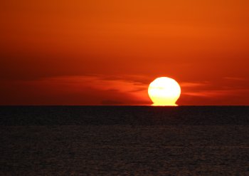 だるま夕陽