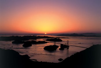 しまなみ海道／夕景1