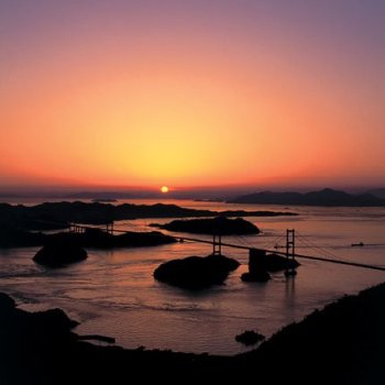 しまなみ海道／夕景1