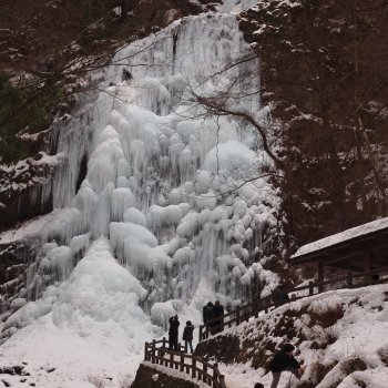 白猪の滝（冬）