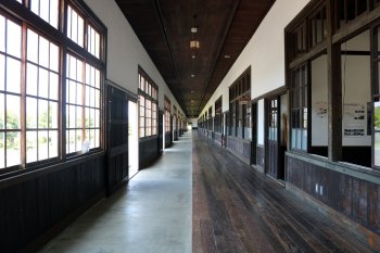 宇和米博物館　109m廊下