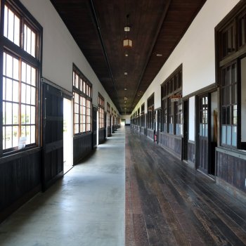 宇和米博物館　109m廊下
