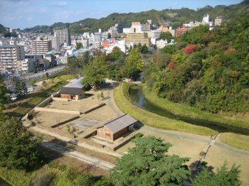 湯築城跡1