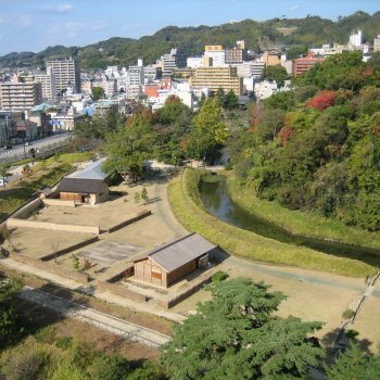 湯築城跡1