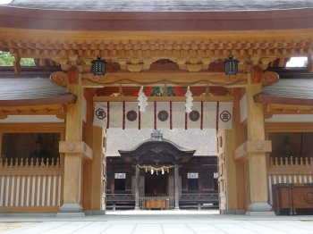 大山祇神社　神門1