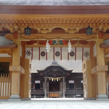 大山祇神社　神門1