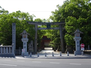 大山祇神社　二ノ鳥居2