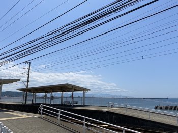 梅津寺駅